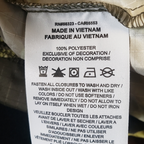 NWT Nike Green Camo Woven Jogging Suit Size L - Picture 8 of 12